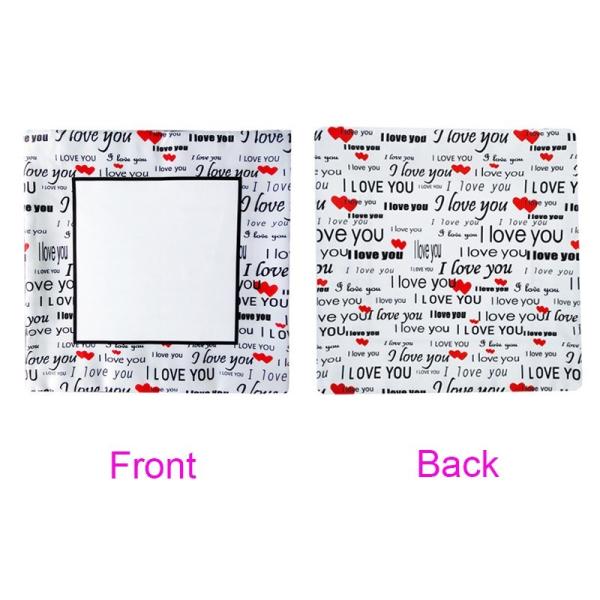 I Love You Polyester Sublimation Pillowcases Personalized Cushion
