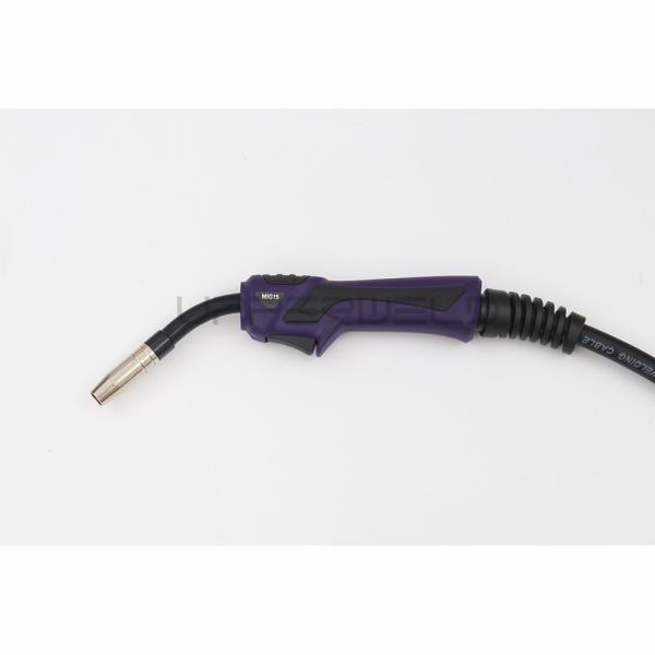 150A CO2 Gas Mixed Air Cooled MIG Welding Torch com bico de gás e design durável