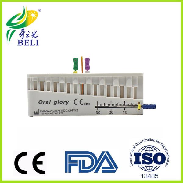 anel endo de medição de alta qualidade do equipamento dental do bloco da cremalheira endo giratória endo dos arquivos