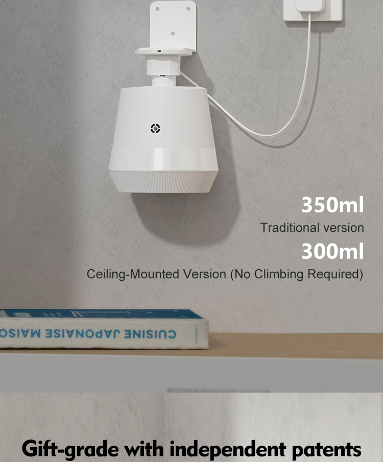 Household and Commercial Low Noise Smart Ceiling Aroma Fragrance Diffuser with English Operating Language
