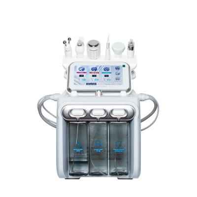 High quality multifunctional 6 in 1 Hydra Facial Machine for face cleaning ,Microdermabrasion ， Hydration