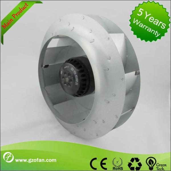 310mm EC Motor Backward Curved Centrifugal Fan , Brushless DC Fan Blower