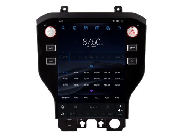 11.8 Screen Tesla Vertical Android Screen For Ford Mustang 2015-2021 Left Hand Driver Car Multimedia Stereo GPS Carplay Player