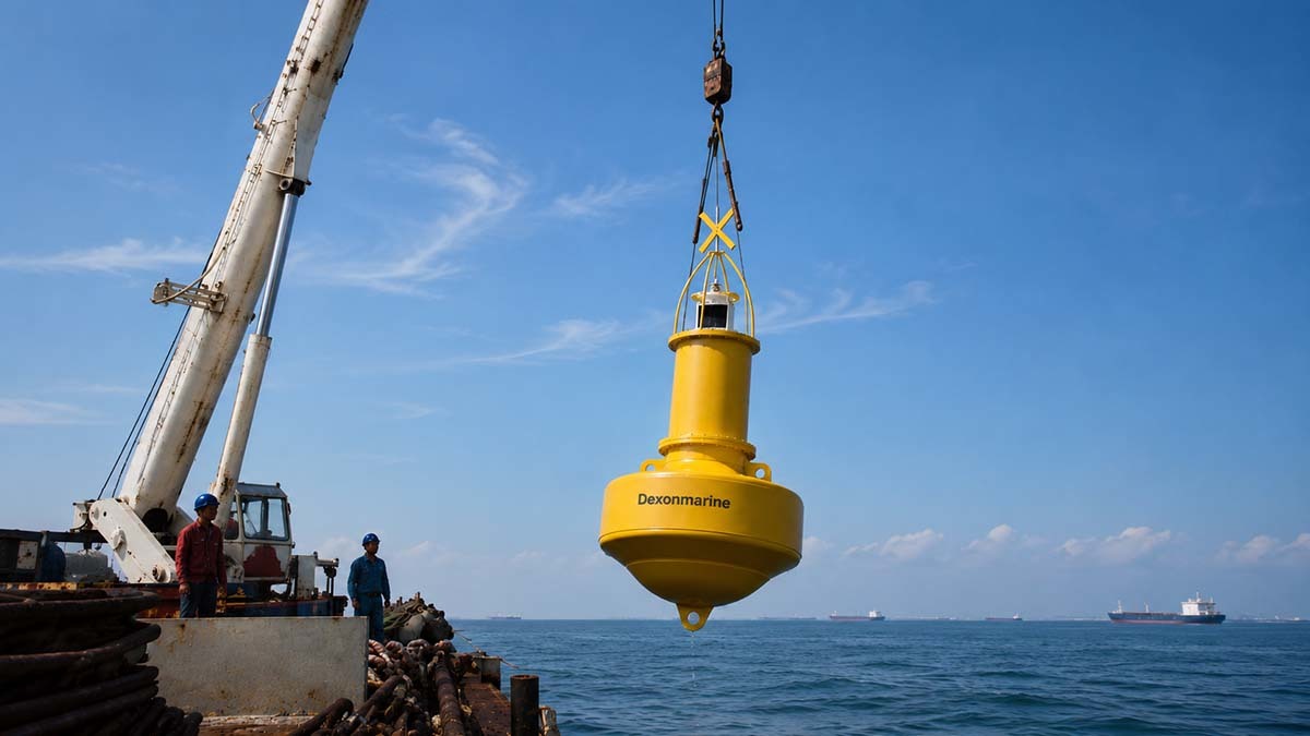 1500 mm LLDPE Special Mark Buoy for Marine Area and Boundary Marking