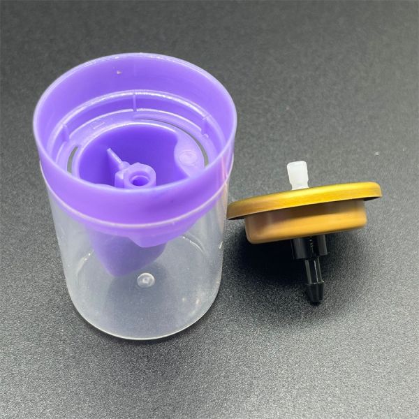 High-Capacity Quick-Coverage Hair Mousse Dispensing Nozzle for Long and Thick Hair with Wide-Angle Turbo Foam Output
