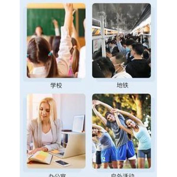 Lanyard Anti Flu Air Disinfection Sterilization Card