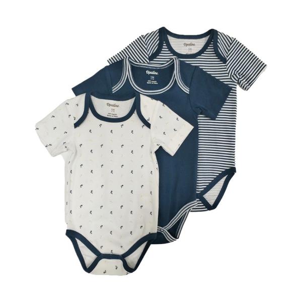 Comfortable and Stylish Baby Romper Made of 100% Organic Cotton for Ages 0-36