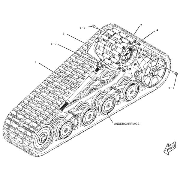 442-5661 CA4425661 4425661 FOR CAT 277D 287D 297D/297D 297D2 MULTI TERRAIN LOADER PARTS MOTOR GP-PISTON TRAVEL ASSEMBLY FINAL DRIVE TRAVEL MOTOR TRAVEL GEARBOX AFTERMARKET ORIGINAL