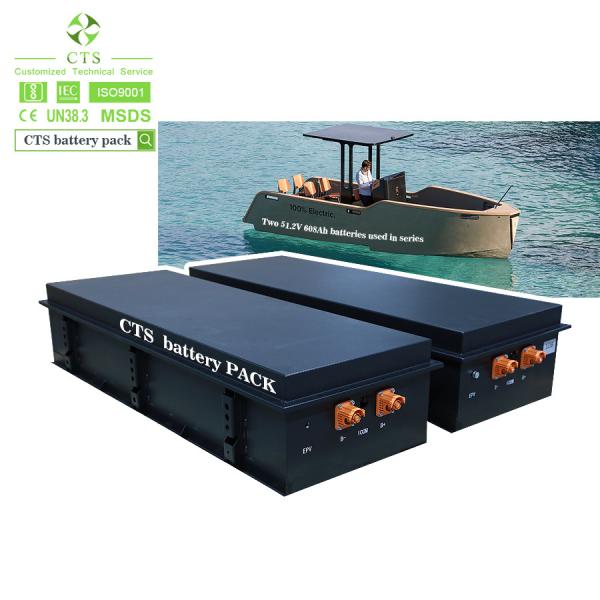 CST bateria de barco elétrico marinha 96v 100ah 200ah 300ah 400ah Lifepo4 Lithium Battery Pack Para barco/iate elétrico
