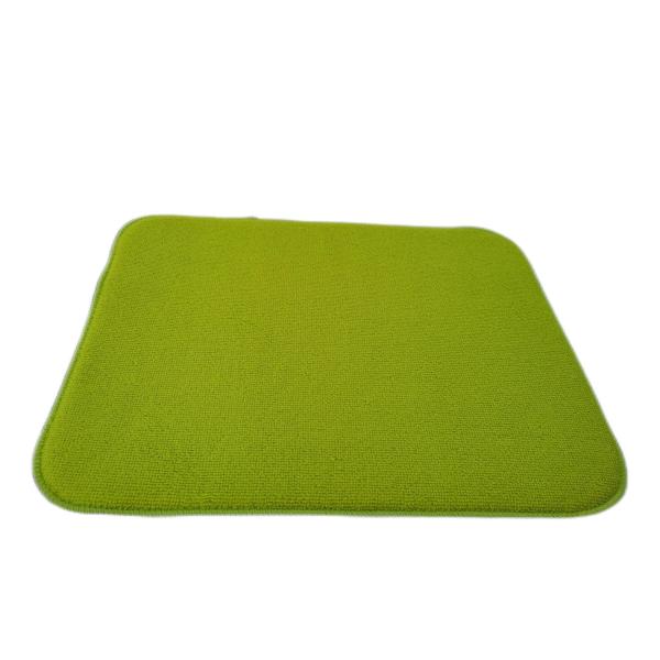 Soft Green and Yellow Combined Kitchen Microfiber Dish Drying Mat