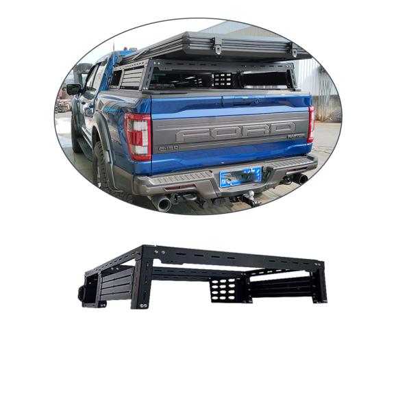 Ford F150 Trunk Mount Rack Adjustable Roll Bar Aluminium Alloy Carrier Rack