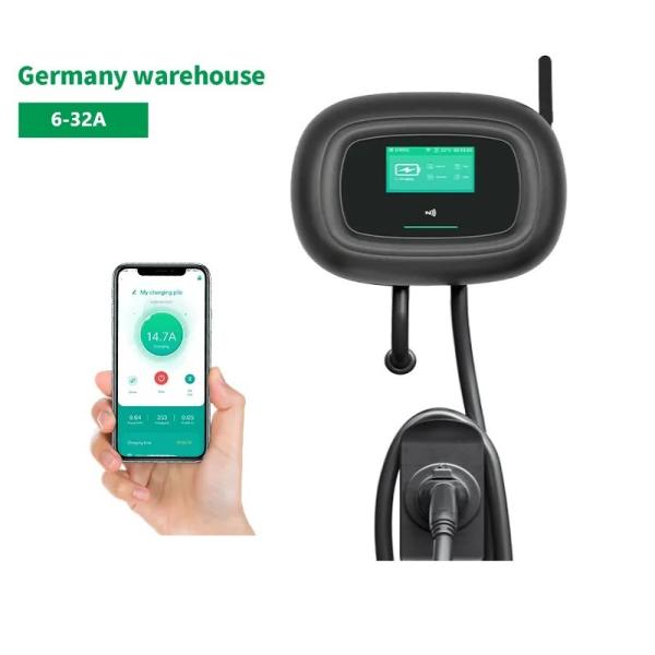 chargeur fixé au mur de remplissage de Wallbox Ev de pile à C.A. de 3kw 7kw 11kw