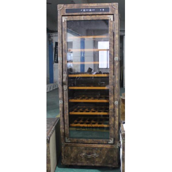 classical old style antique high wine cabinet
