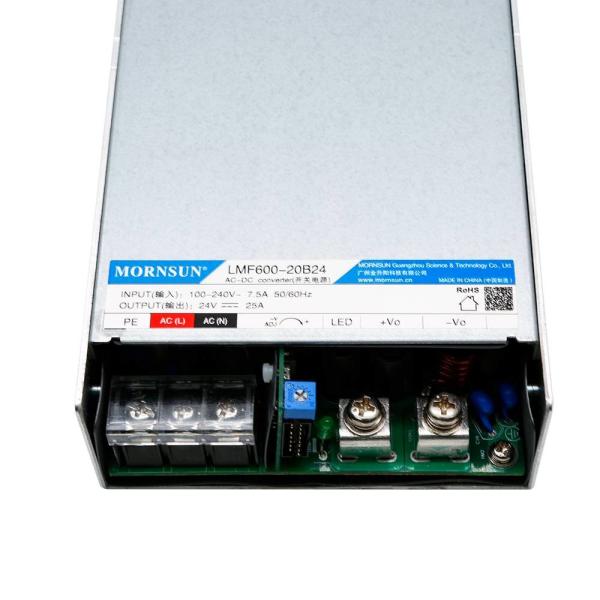 24 Volt Industrial AC DC Enclosed Power Supply 600W PFC GB4943