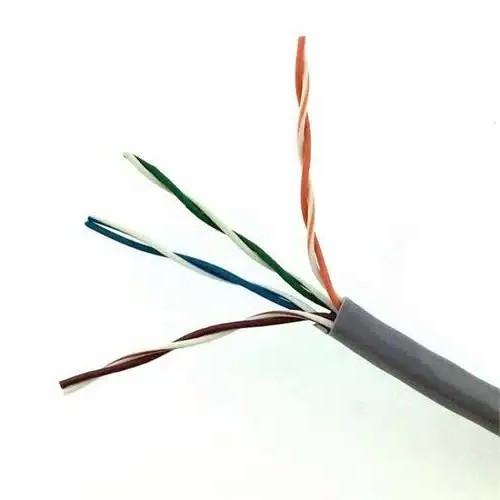 Resistant Abrasion CAT6 UTP Low Smoke Zero Halogen Cable For Network Deployments