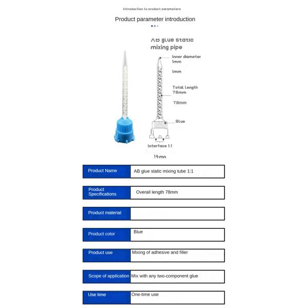 MLG-009 Dental Intra Oral Impression Mixing Tip