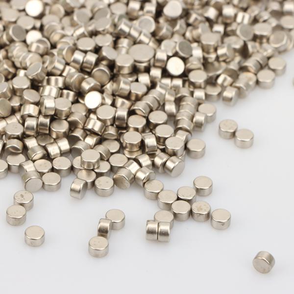 High Temperature 8X4Mm Tiny Rare Earth Magnets NdFeB Rare Earth Metal Magnets