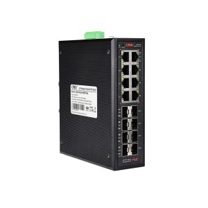 16 Port Gigabit Easy Managed Industrial PoE Switch With IEEE802.3af/At PoE Standard