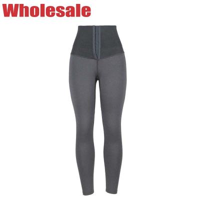 Caneleiras sem emenda de Leggings High Waisted do instrutor da cintura dos olhos do gancho de mola