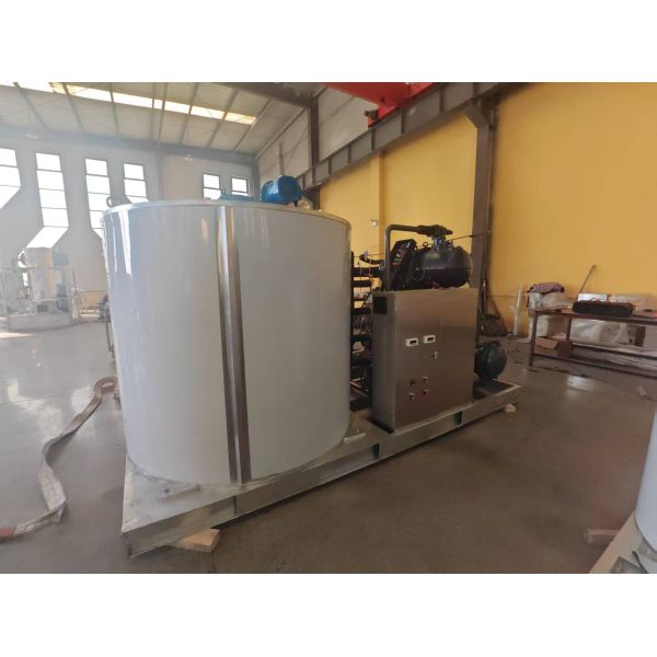 Ecoice Hot Sale 10 Tons Air/Water CoolingFlake Ice Machine Snowflake Ice Machine Made of Stainless Steel 304