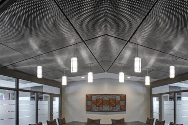Dustproof Stainless Steel Ceiling Panels Wear Resistance Not Fade Ensure Flatness