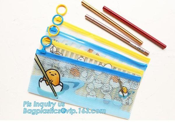 Luxury slider zipper vinyl storage bag for online store, Slider zipper bag plastic bag with zipper, swimwear PVC vinyl B