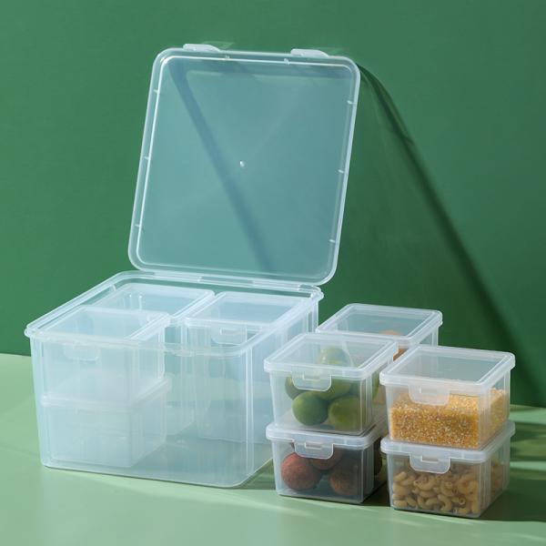 Desktop Office Supplies, Desk Organizers, Clear Accessories, Dustproof Organizer Storage Small Items Frosted Storage Box Transparent Desktop Sundries Storage Box With Lid Drawer Storage Box