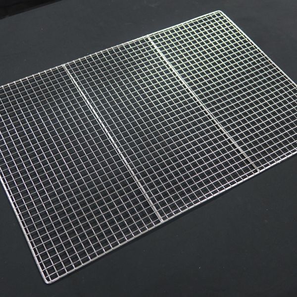 Heat Resistant Rectangular Shape 304 Stainless Steel Outdoor BBQ Wire Mesh Grill