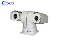 Detecção dupla da segurança do sensor do zumbido ótico exterior sem fio da câmera 20X do Thermal PTZ
