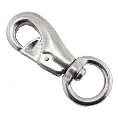 Durable And Versatile Bullhead Stainless Steel Swivel Snap Hook For Organizing