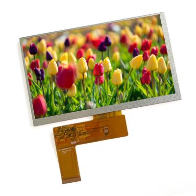 Panel LCD TN industrial de 7,0 pulgadas, módulo de pantalla LCD TFT 800x480, brillo de 700 nits