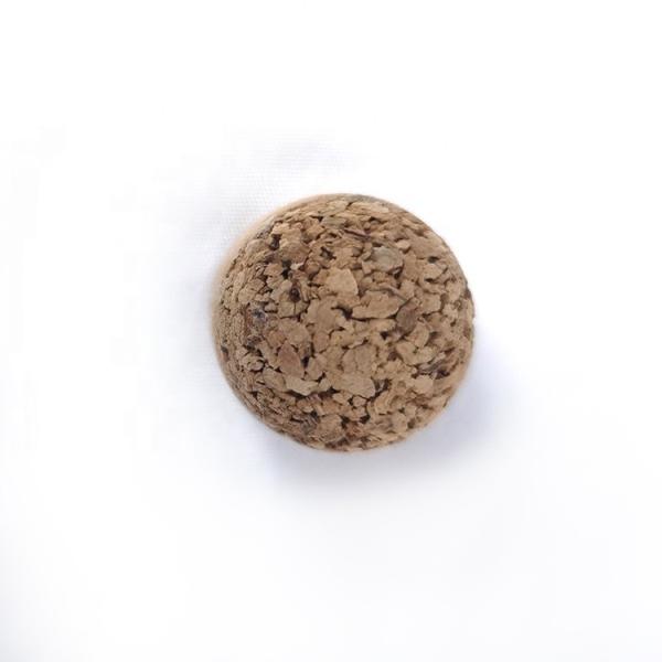 Composite Badminton Cork Shuttlecock Head Material PU Fiber