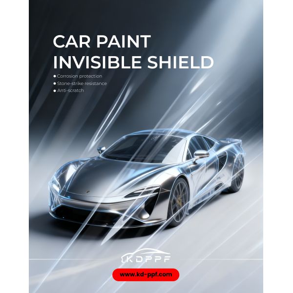 Self-Healing High-Gloss Transparent TPU Paint Protection Film – Hydrophobic, Anti-Yellowing, Anti-Rock Chip Clear PPF
