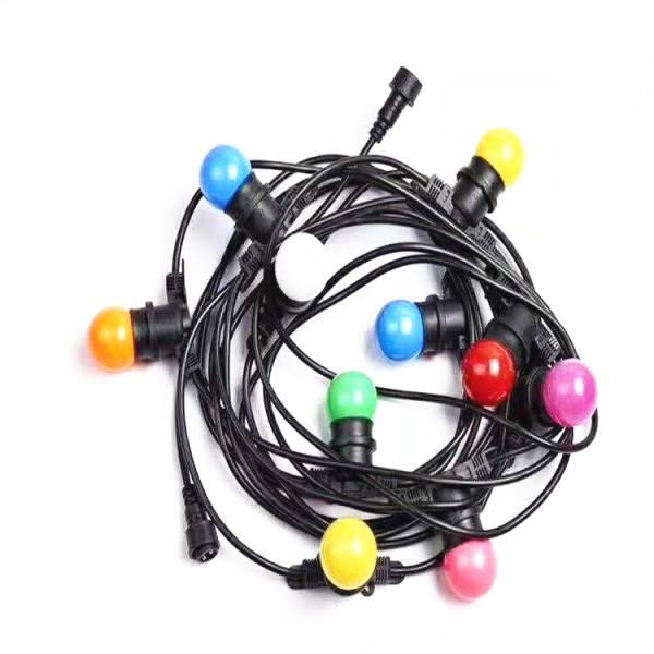 Holiday lighting colorful black 0.5m-10m  lamp cable chain Small LED Light cable loom light belts