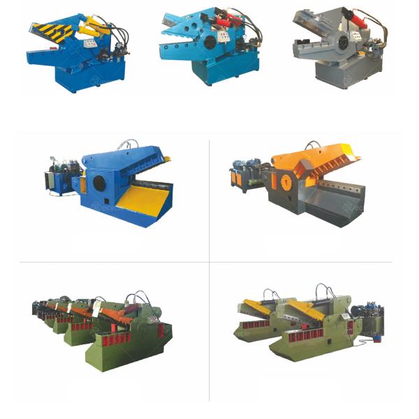 Alligator Scrap Metal Shears Easy to Operate Hydraulic Guillotine Shearing Machine