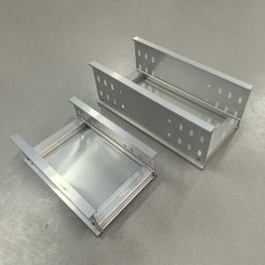 ODM Anodized Aluminum Galv Cable Tray 100x100 Fire Resistance For Indoor Outdoor