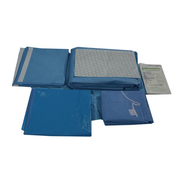 Disposable Sterile Surgical Drapes Disposable Surgical Kits SMMS Material