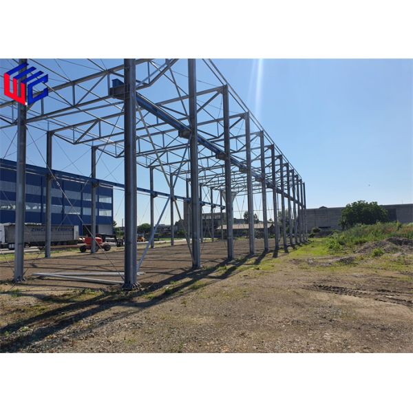 Galvanised Steel Frame Architecture Structure Welding Bolting Fabrication