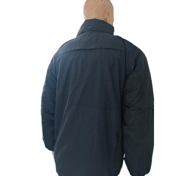Stealth Black tactical Parka With Detachable Thermal Liner And Utility Pockets Tactical Jacket