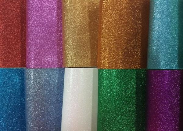 Hairbow Ribbon Multi Color Glitter Fabric For Wallpaper And Wedding Decoration