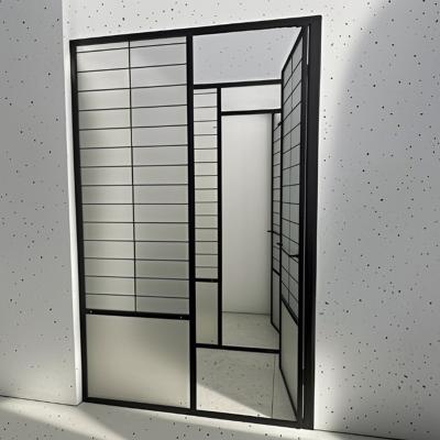 Stylish and Durable Tempered Glass Shower Enclosure with High-Grade Aluminum Frame and Enhanced Stability