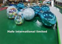 A bola de suspensão personalizada do espelho Balloons PVC vermelho/roxo/rosa/verde para eventos da fase