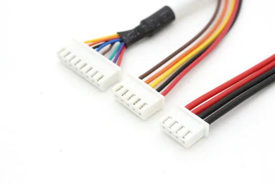 JST XH 2.5mm pitch housing assembly wire harness UL1007  with tin plated  Length customized