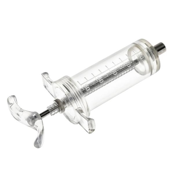 50ml Adjustable Switch Veterinary Syringe for Animal Vaccination Easy Sliding Stable Connection Clear Dose Scale