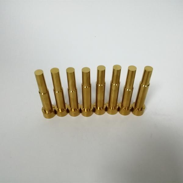 Beryllium Bronze Mold Core Insert with HRC58 Hardness +/-0.004mm Accuracy and Customized Dimensions
