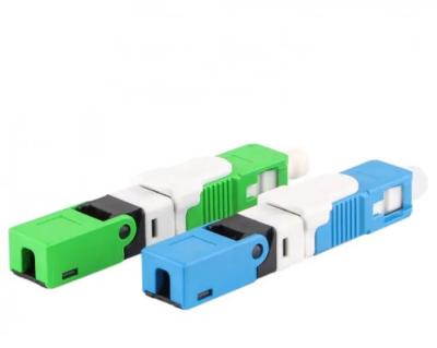 Conector personalizado da fibra ótica, conector rápido RoHS do SC complacente