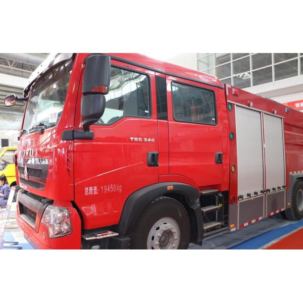 16 toneladas Shacman Chassis Compressed Air Foam Fire Truck Qualidade excepcional