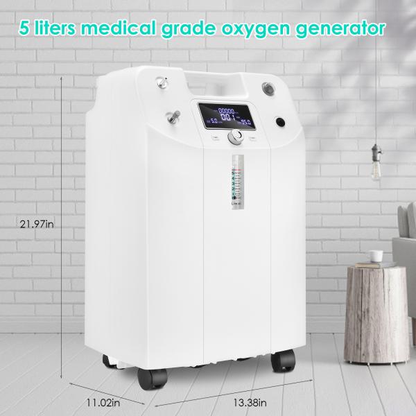 5Liters 70KPa Medical Portable Oxygen Concentrator High Purity