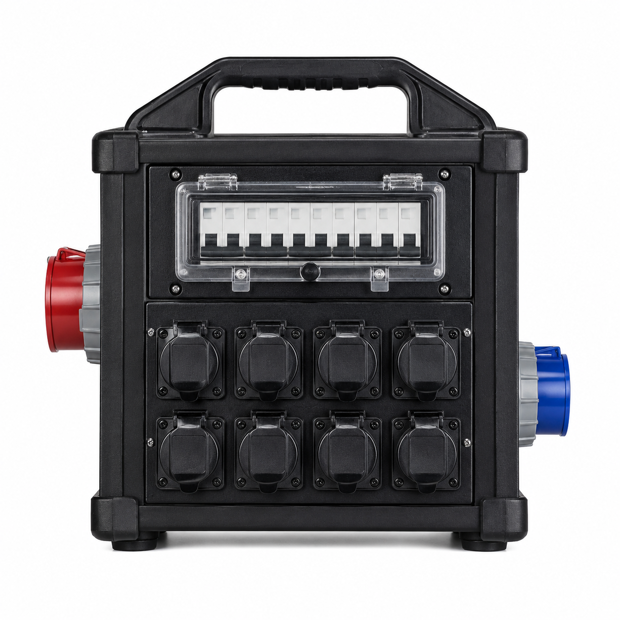 Overload Protected Event Stage Power Distro With Circuit Breaker IP44 Safety Design