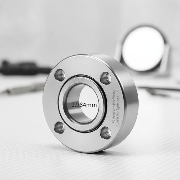 P0 Precision Rating Flange Mounted Bearing Bore Diameter 1.984mm Suitable for Precision Engineering Applications